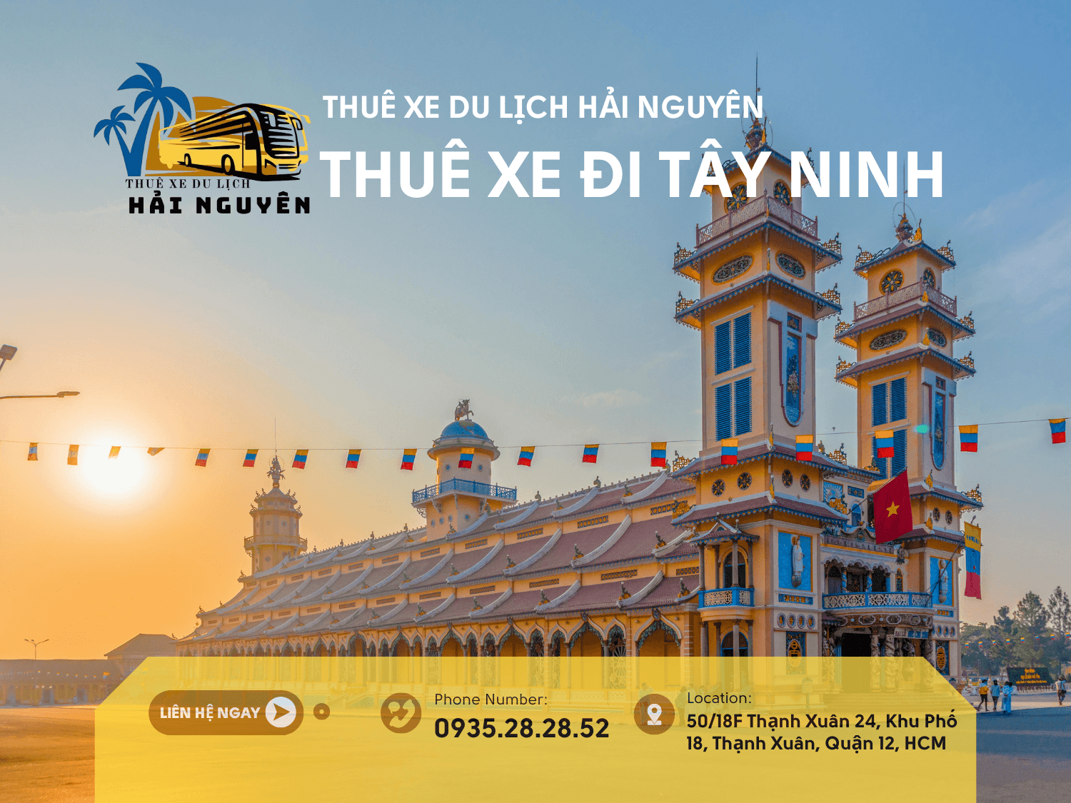 thuê xe đi tây ninh