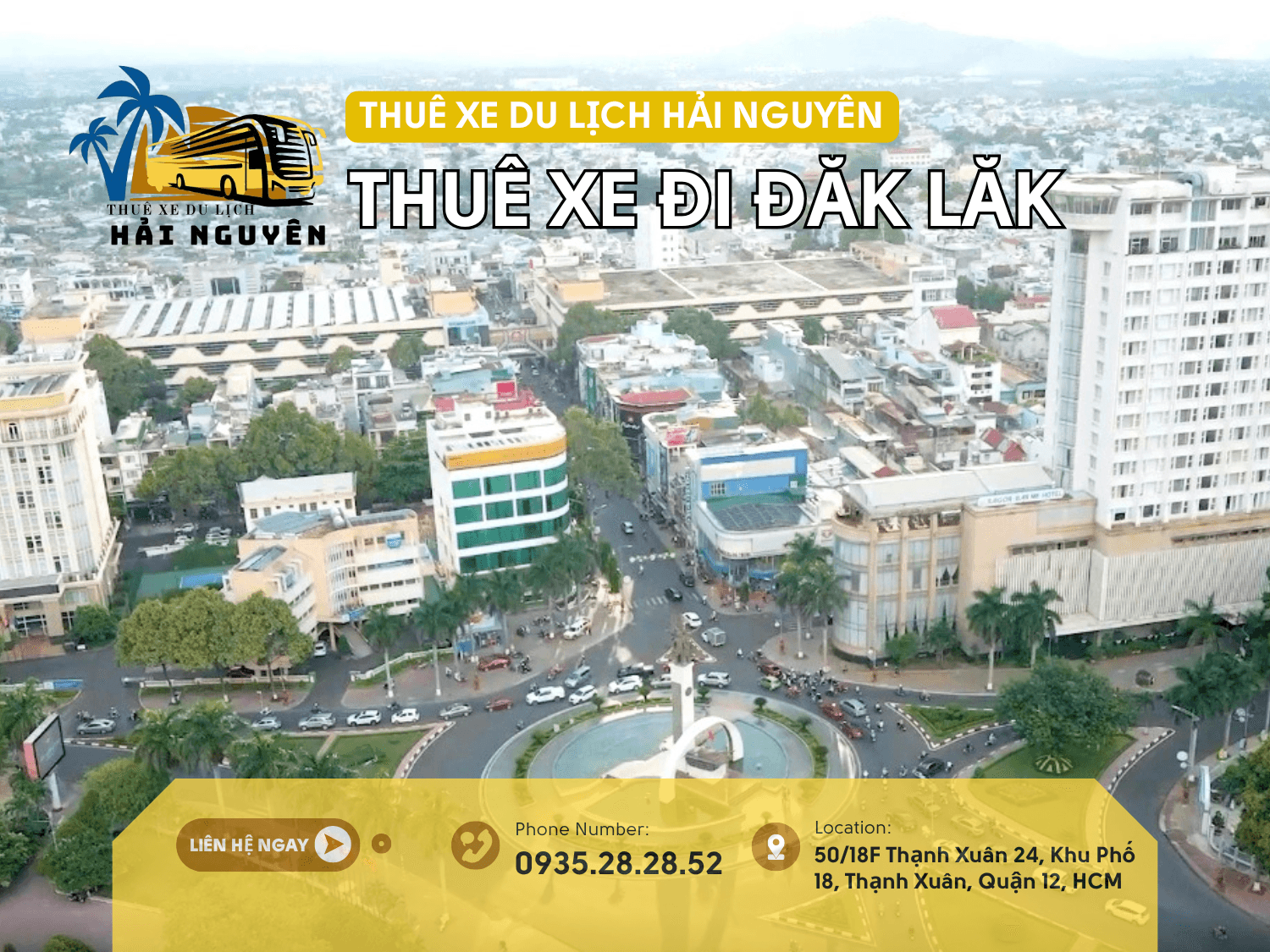 thuê xe đi đăk lăk