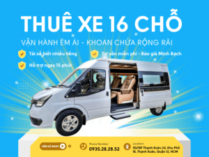 thuê xe 16 chỗ hải nguyên